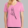 Ladies Core Cotton V Neck Tee Thumbnail