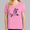 Ladies Core Cotton V Neck Tee Thumbnail