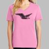 Ladies Core Cotton V Neck Tee Thumbnail