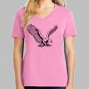 Ladies Core Cotton V Neck Tee Thumbnail