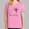 Ladies Core Cotton V Neck Tee Thumbnail