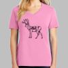 Ladies Core Cotton V Neck Tee Thumbnail