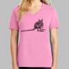 Ladies Core Cotton V Neck Tee Thumbnail