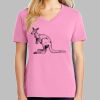 Ladies Core Cotton V Neck Tee Thumbnail