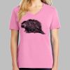 Ladies Core Cotton V Neck Tee Thumbnail