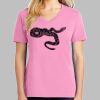 Ladies Core Cotton V Neck Tee Thumbnail