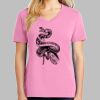 Ladies Core Cotton V Neck Tee Thumbnail