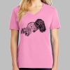 Ladies Core Cotton V Neck Tee Thumbnail