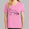Ladies Core Cotton V Neck Tee Thumbnail