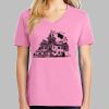 Ladies Core Cotton V Neck Tee Thumbnail