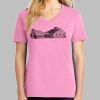 Ladies Core Cotton V Neck Tee Thumbnail
