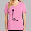 Ladies Core Cotton V Neck Tee Thumbnail