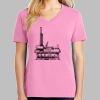 Ladies Core Cotton V Neck Tee Thumbnail