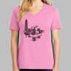 Ladies Core Cotton V Neck Tee Thumbnail