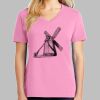 Ladies Core Cotton V Neck Tee Thumbnail