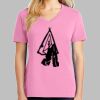 Ladies Core Cotton V Neck Tee Thumbnail