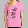 Ladies Core Cotton V Neck Tee Thumbnail