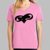 Ladies Core Cotton V Neck Tee Thumbnail