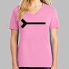 Ladies Core Cotton V Neck Tee Thumbnail