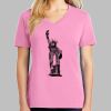 Ladies Core Cotton V Neck Tee Thumbnail