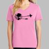 Ladies Core Cotton V Neck Tee Thumbnail