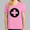 Ladies Core Cotton V Neck Tee Thumbnail