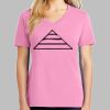 Ladies Core Cotton V Neck Tee Thumbnail