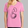 Ladies Core Cotton V Neck Tee Thumbnail