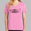Ladies Core Cotton V Neck Tee Thumbnail