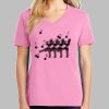 Ladies Core Cotton V Neck Tee Thumbnail