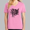 Ladies Core Cotton V Neck Tee Thumbnail