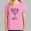 Ladies Core Cotton V Neck Tee Thumbnail