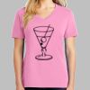 Ladies Core Cotton V Neck Tee Thumbnail