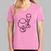 Ladies Core Cotton V Neck Tee Thumbnail