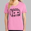 Ladies Core Cotton V Neck Tee Thumbnail