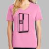 Ladies Core Cotton V Neck Tee Thumbnail