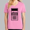 Ladies Core Cotton V Neck Tee Thumbnail