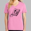 Ladies Core Cotton V Neck Tee Thumbnail