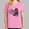Ladies Core Cotton V Neck Tee Thumbnail
