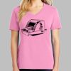 Ladies Core Cotton V Neck Tee Thumbnail
