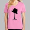 Ladies Core Cotton V Neck Tee Thumbnail