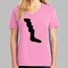 Ladies Core Cotton V Neck Tee Thumbnail