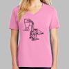 Ladies Core Cotton V Neck Tee Thumbnail