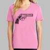 Ladies Core Cotton V Neck Tee Thumbnail