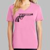 Ladies Core Cotton V Neck Tee Thumbnail