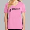 Ladies Core Cotton V Neck Tee Thumbnail
