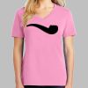 Ladies Core Cotton V Neck Tee Thumbnail