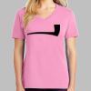 Ladies Core Cotton V Neck Tee Thumbnail