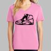 Ladies Core Cotton V Neck Tee Thumbnail