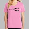 Ladies Core Cotton V Neck Tee Thumbnail